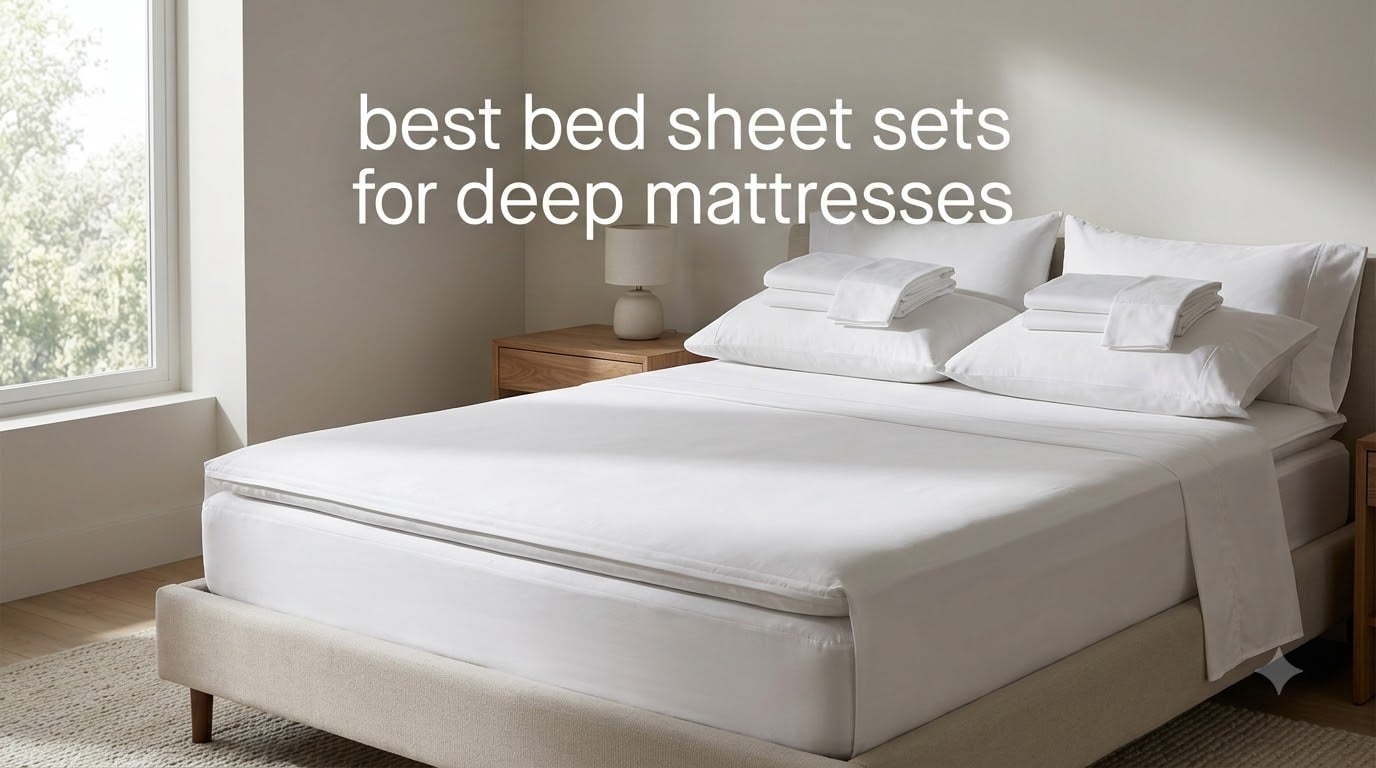 best bed sheet sets for deep mattresses