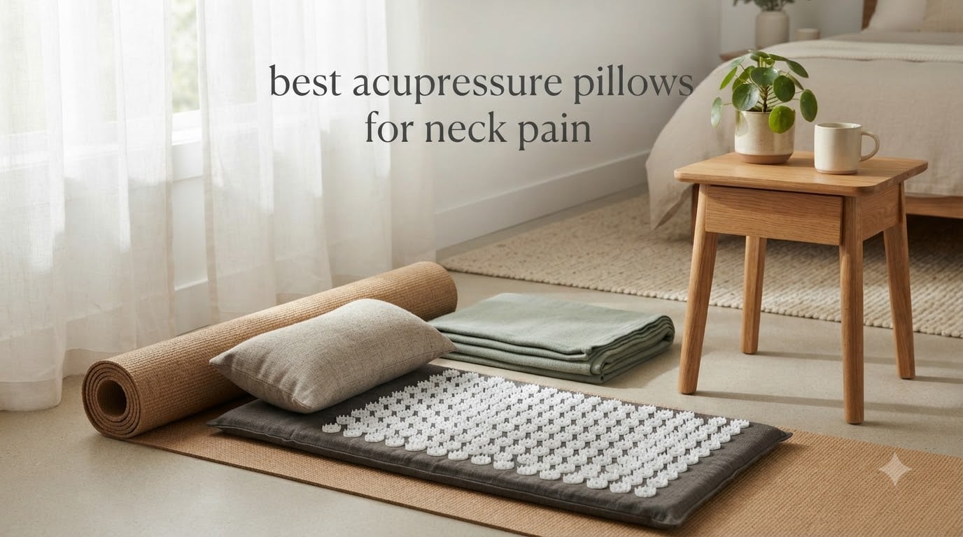 best acupressure pillows for neck pain