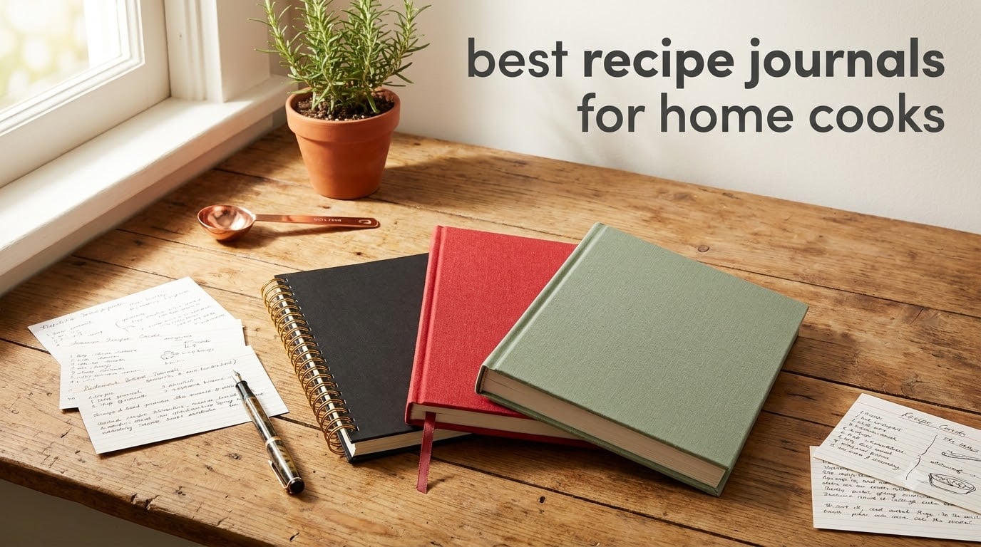 best recipe journals for home cooks