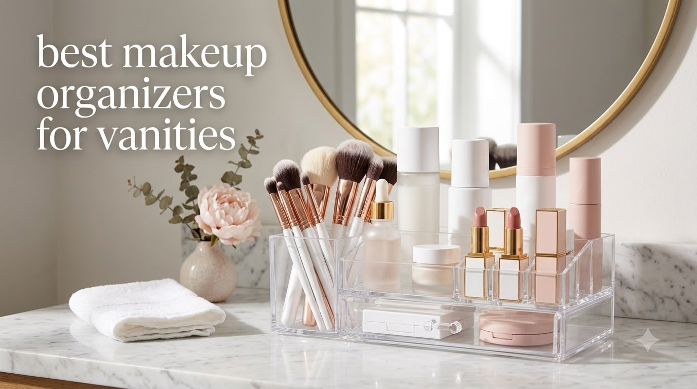 best makeup organizers for vanities