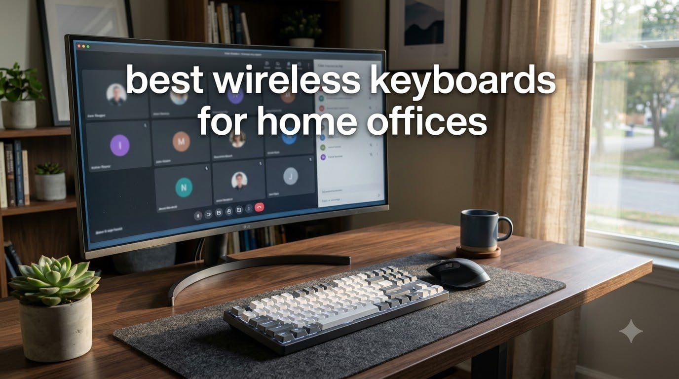 best wireless keyboards for home offices