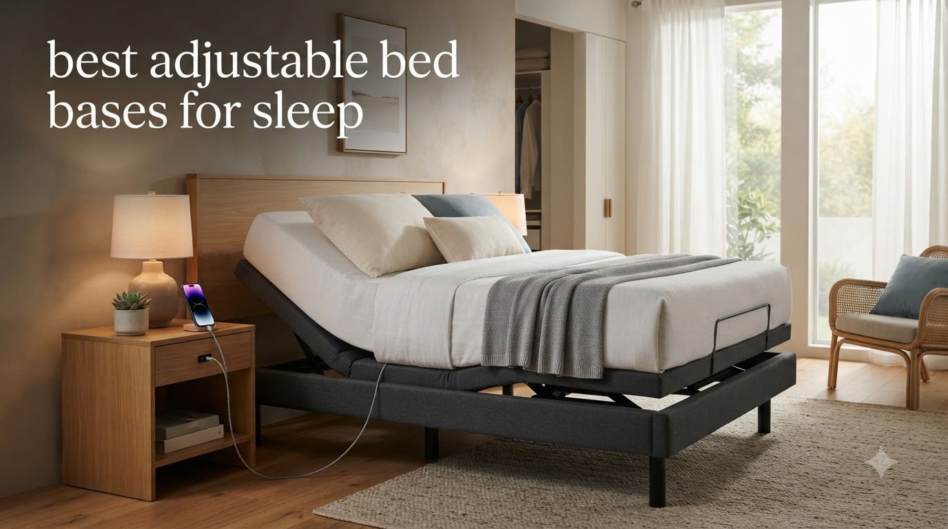 best adjustable bed bases for sleep