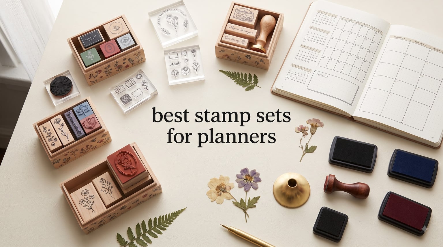best stamp sets for planners