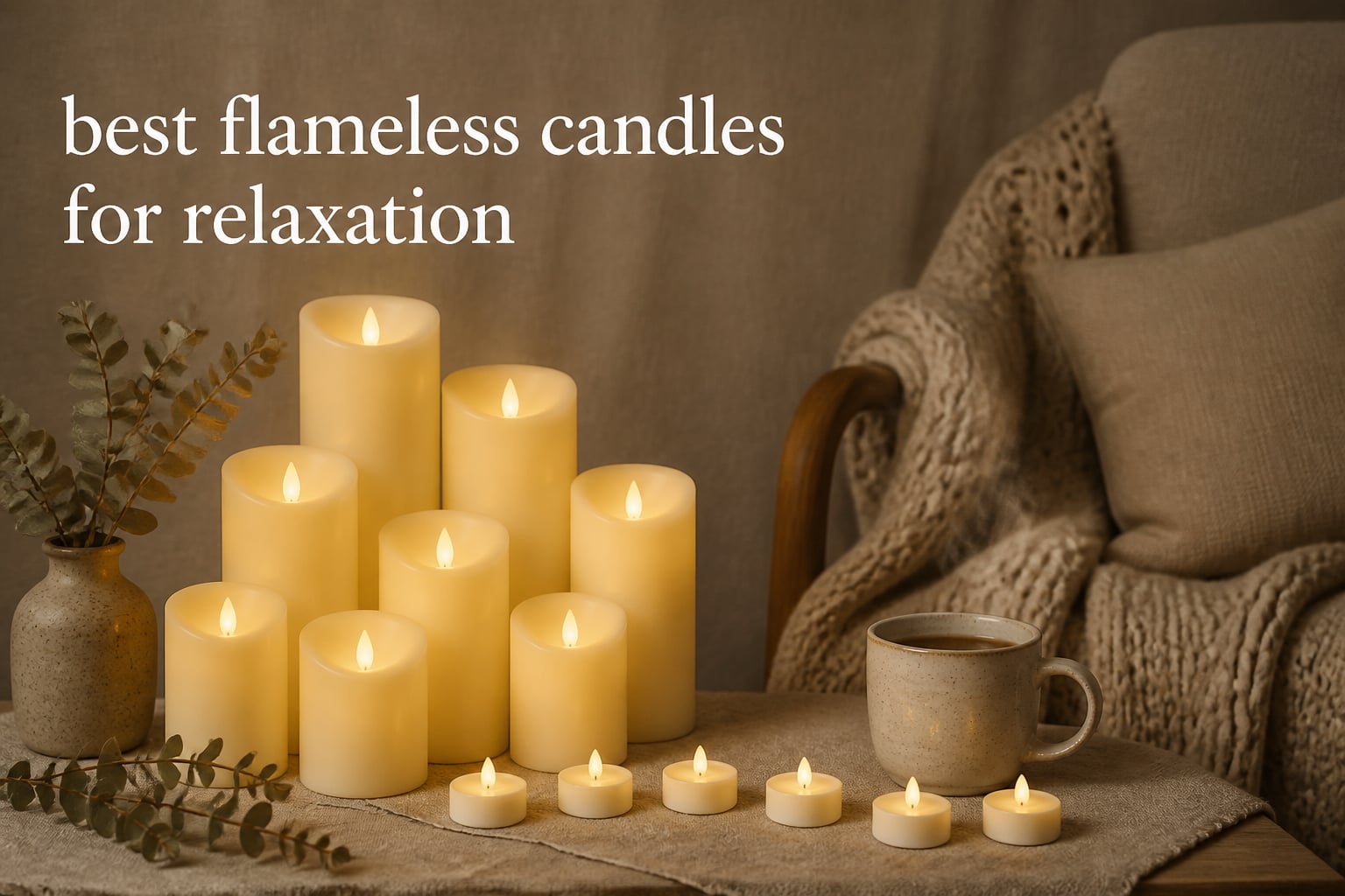 best flameless candles for relaxation