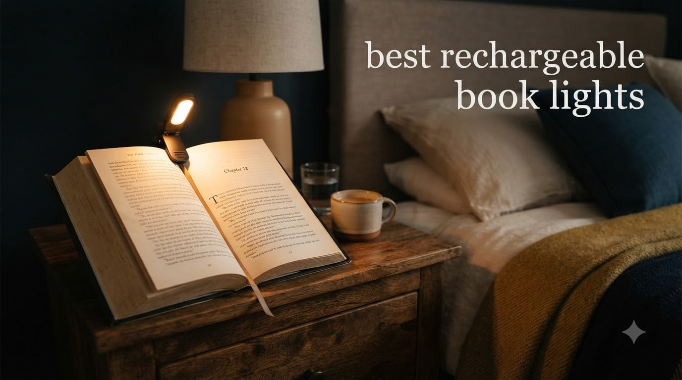 best rechargeable book lights