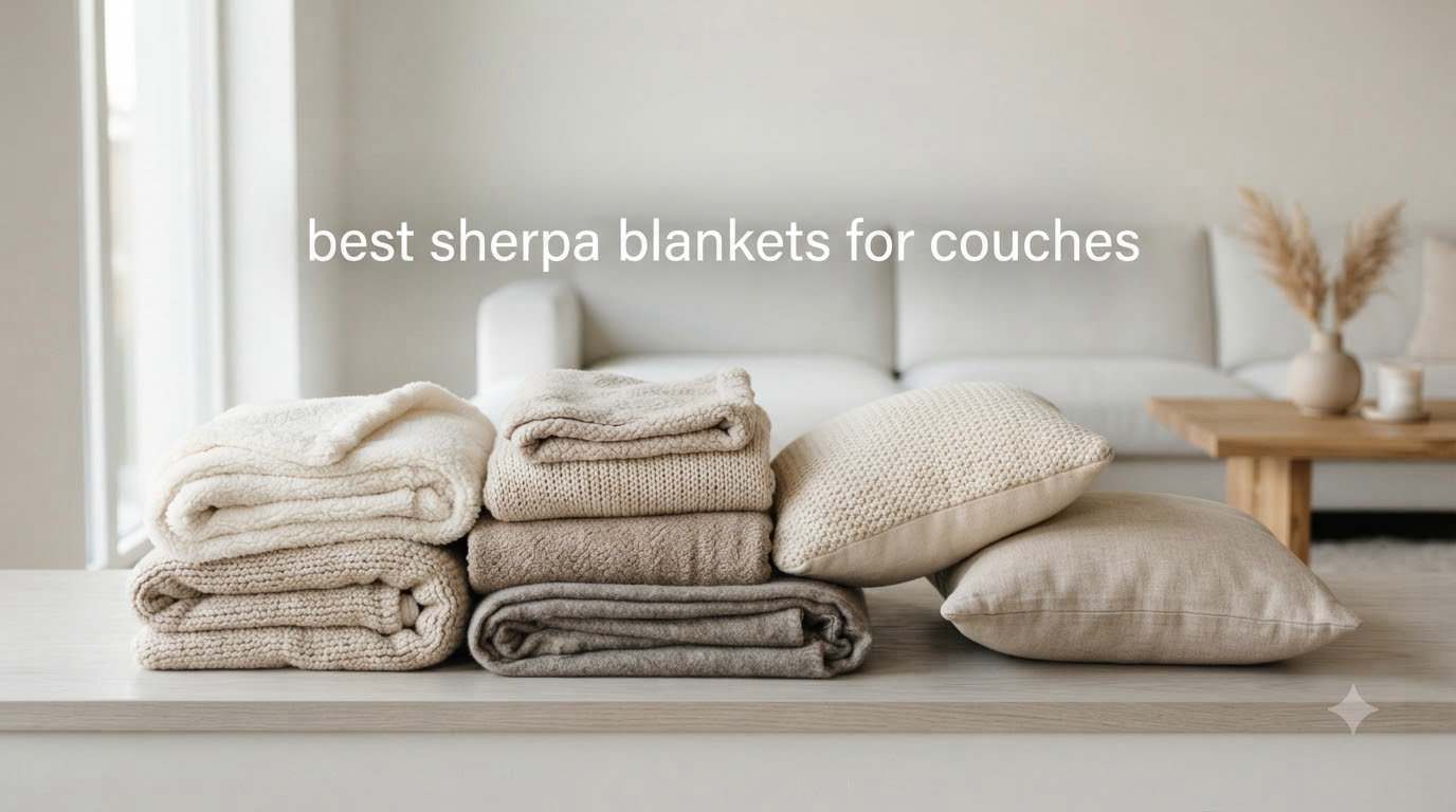 best sherpa blankets for couches