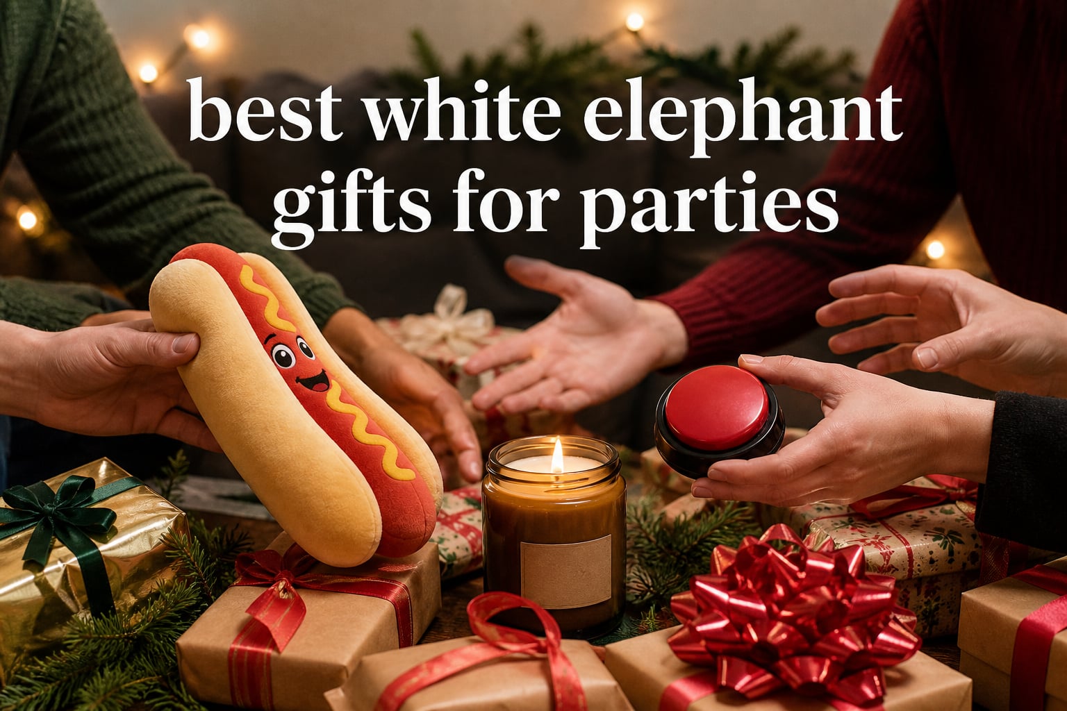 best white elephant gifts for parties