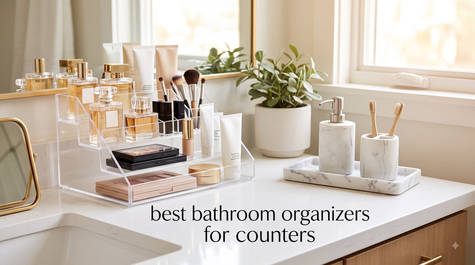 best bathroom organizers for counters