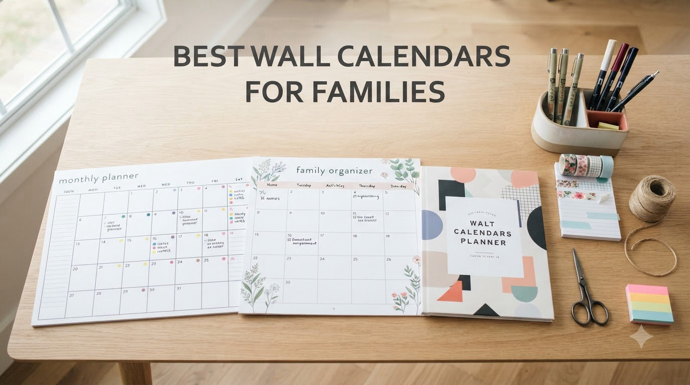 best wall calendars for families
