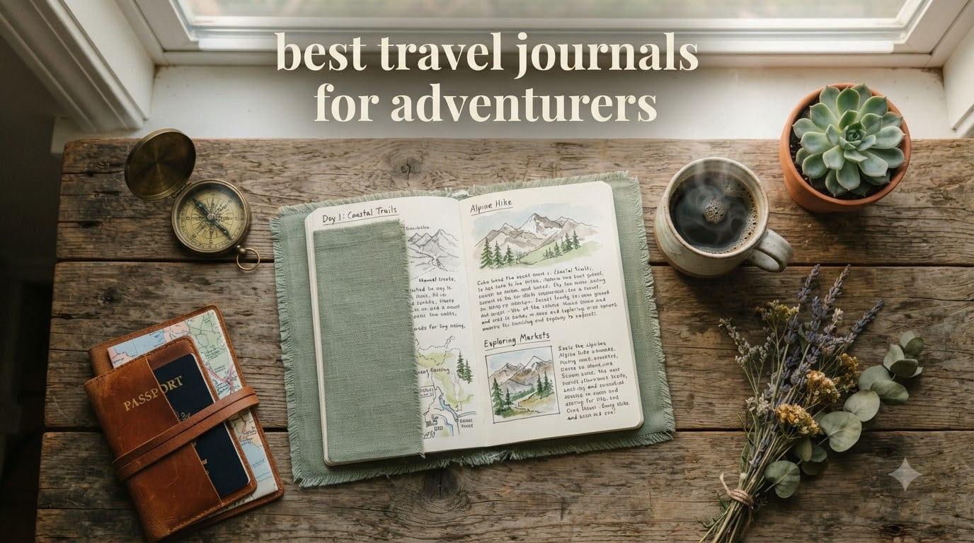 best travel journals for adventurers