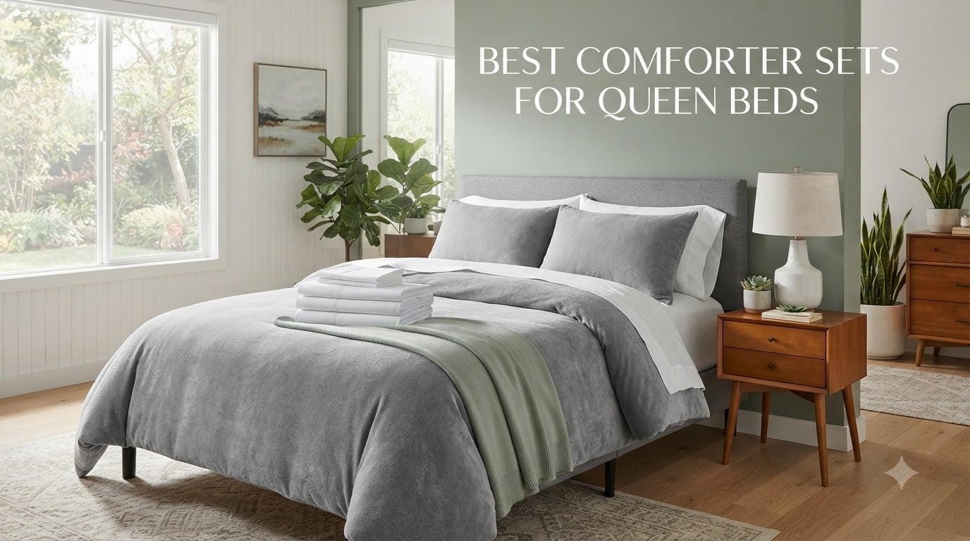 best comforter sets for queen beds