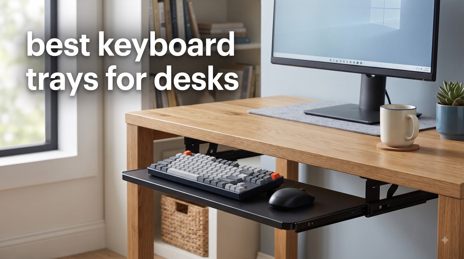 best keyboard trays for desks