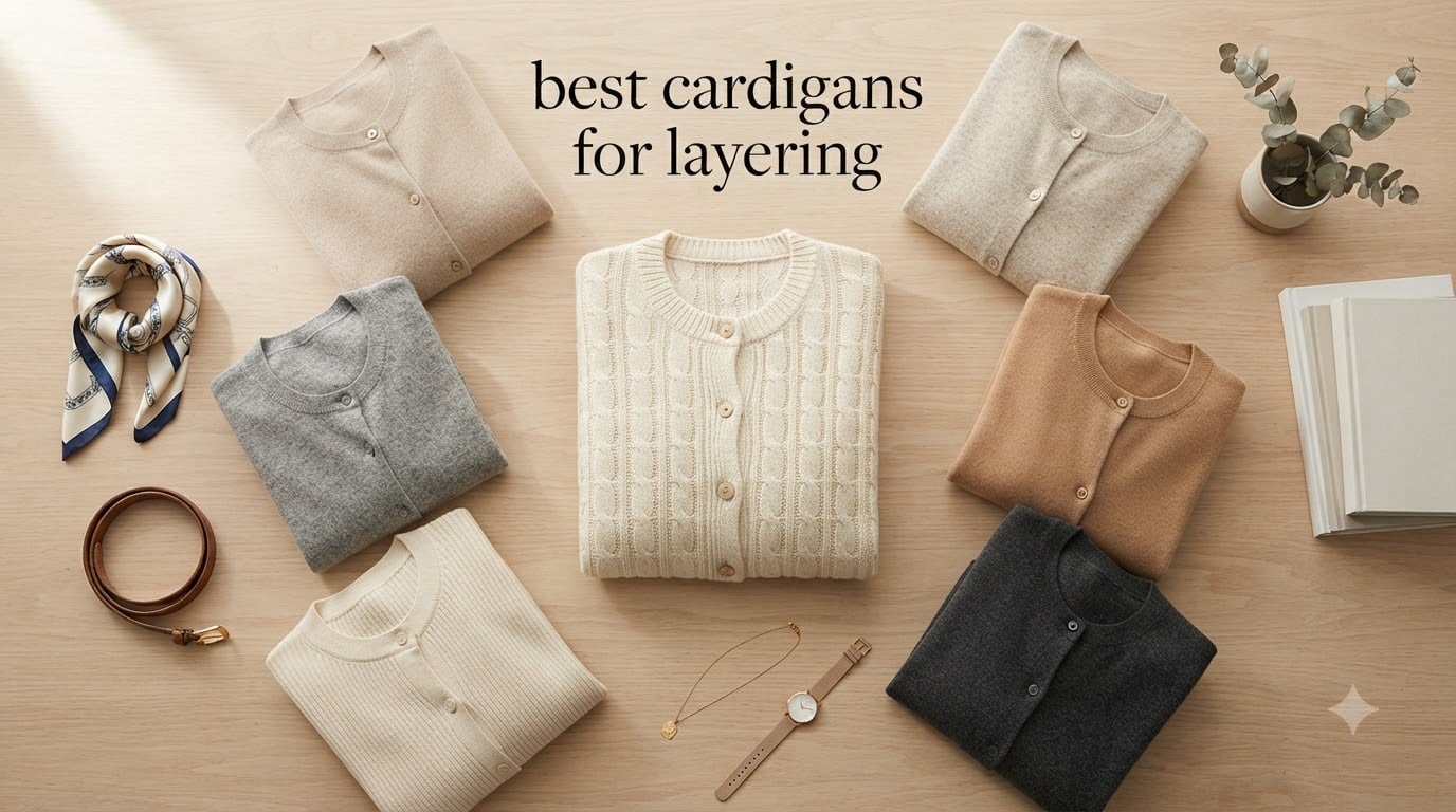 best cardigans for layering