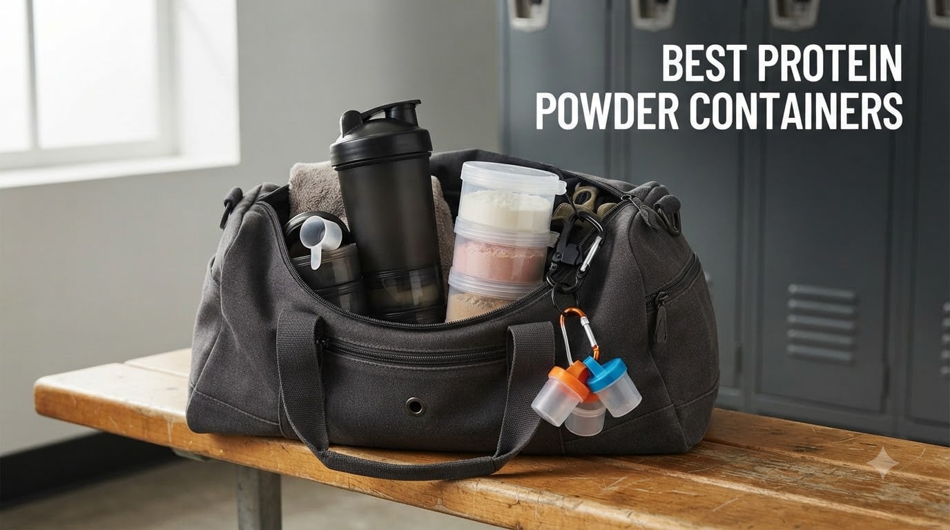best protein powder containers