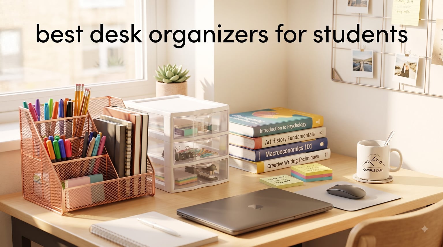 best desk organizers for students