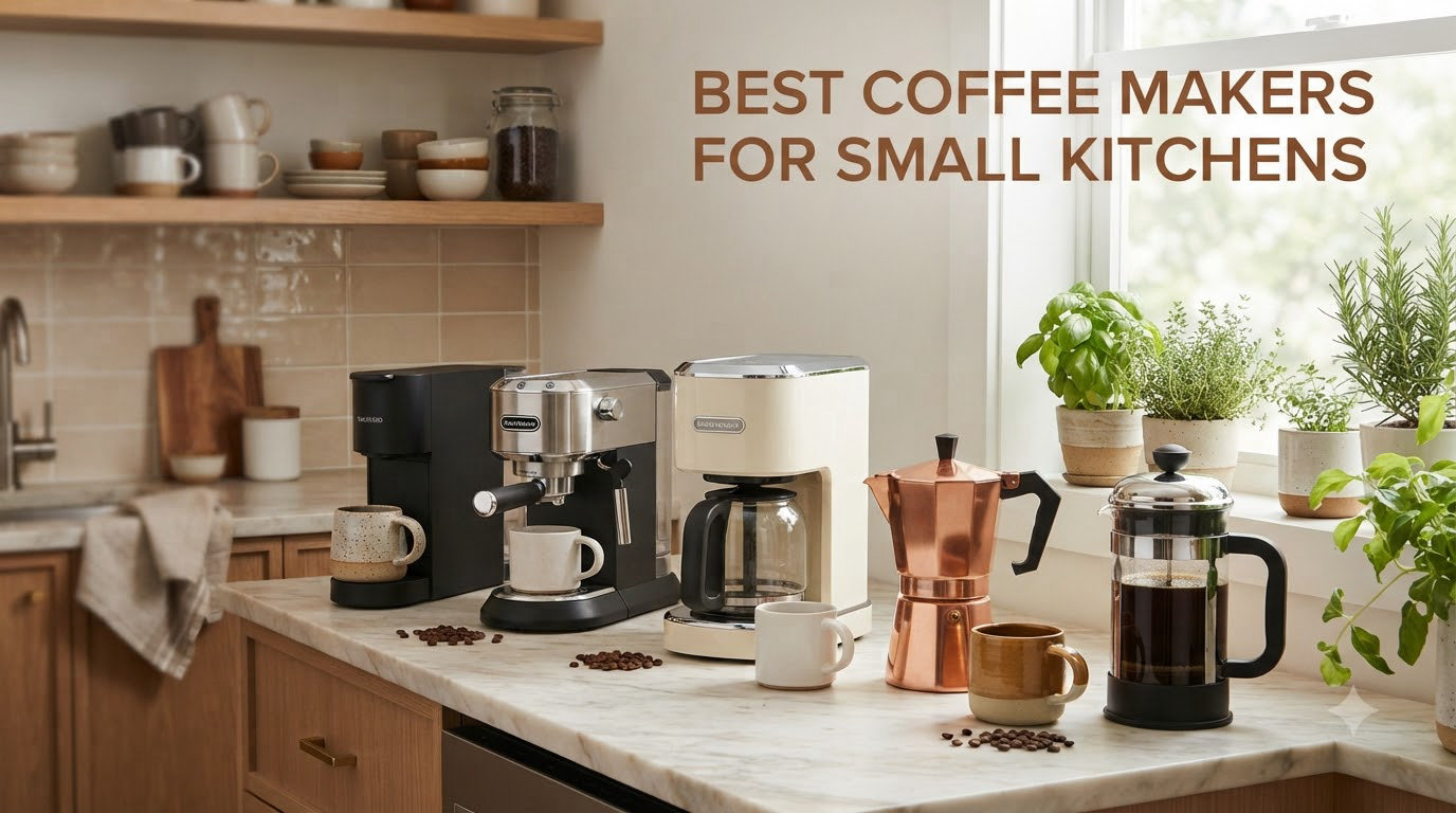best coffee makers for small kitchens