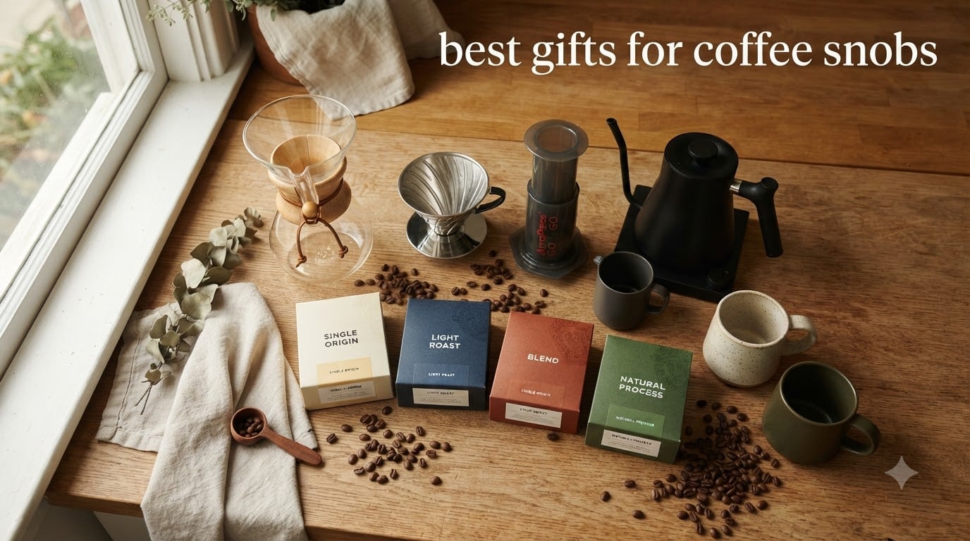 best gifts for coffee snobs