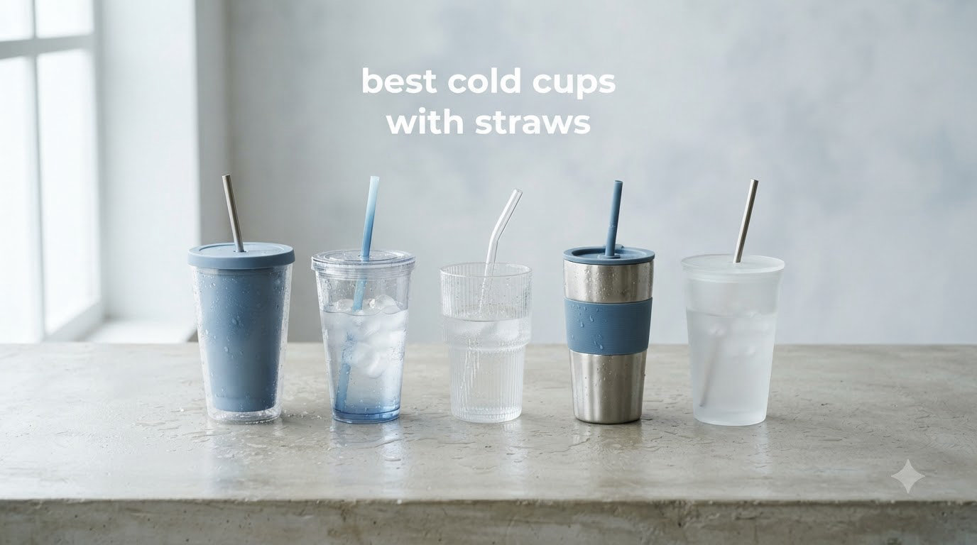best cold cups with straws