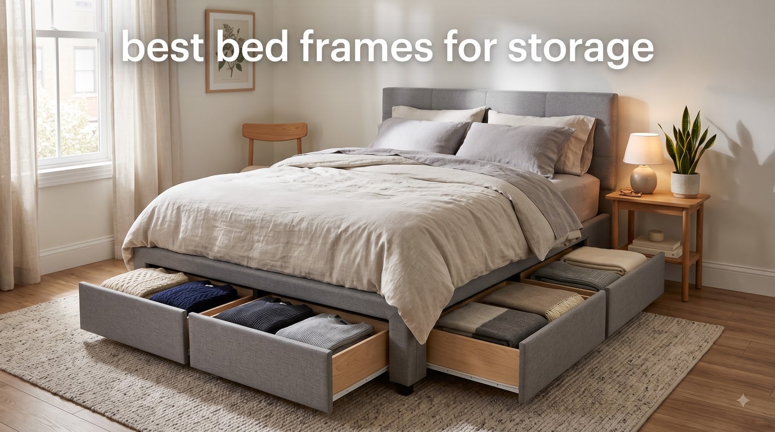 best bed frames for storage