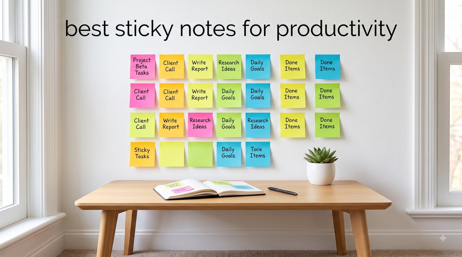 best sticky notes for productivity