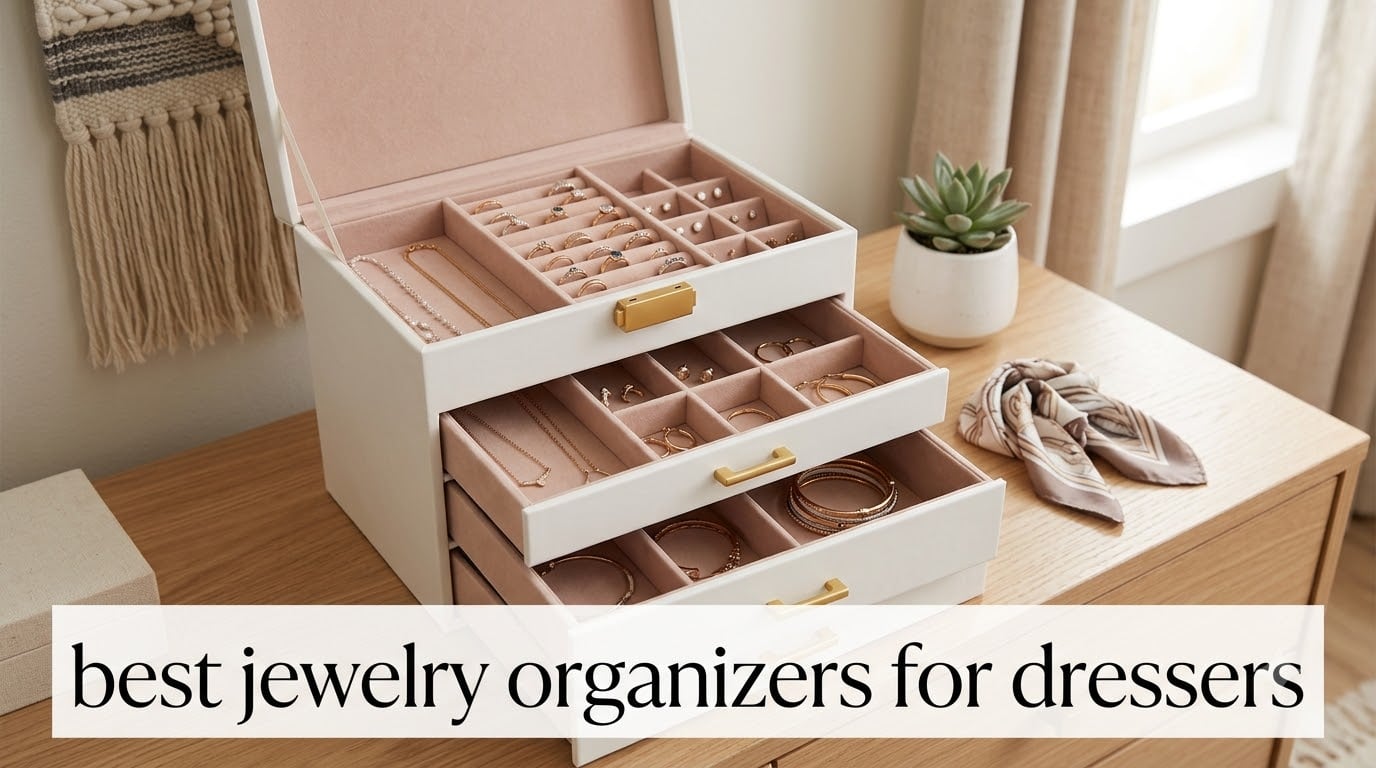 best jewelry organizers for dressers