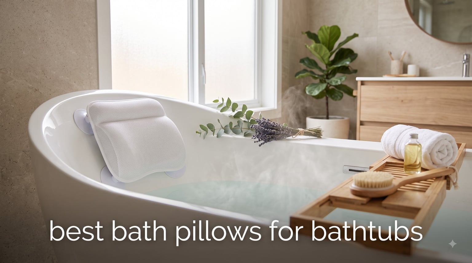 best bath pillows for bathtubs
