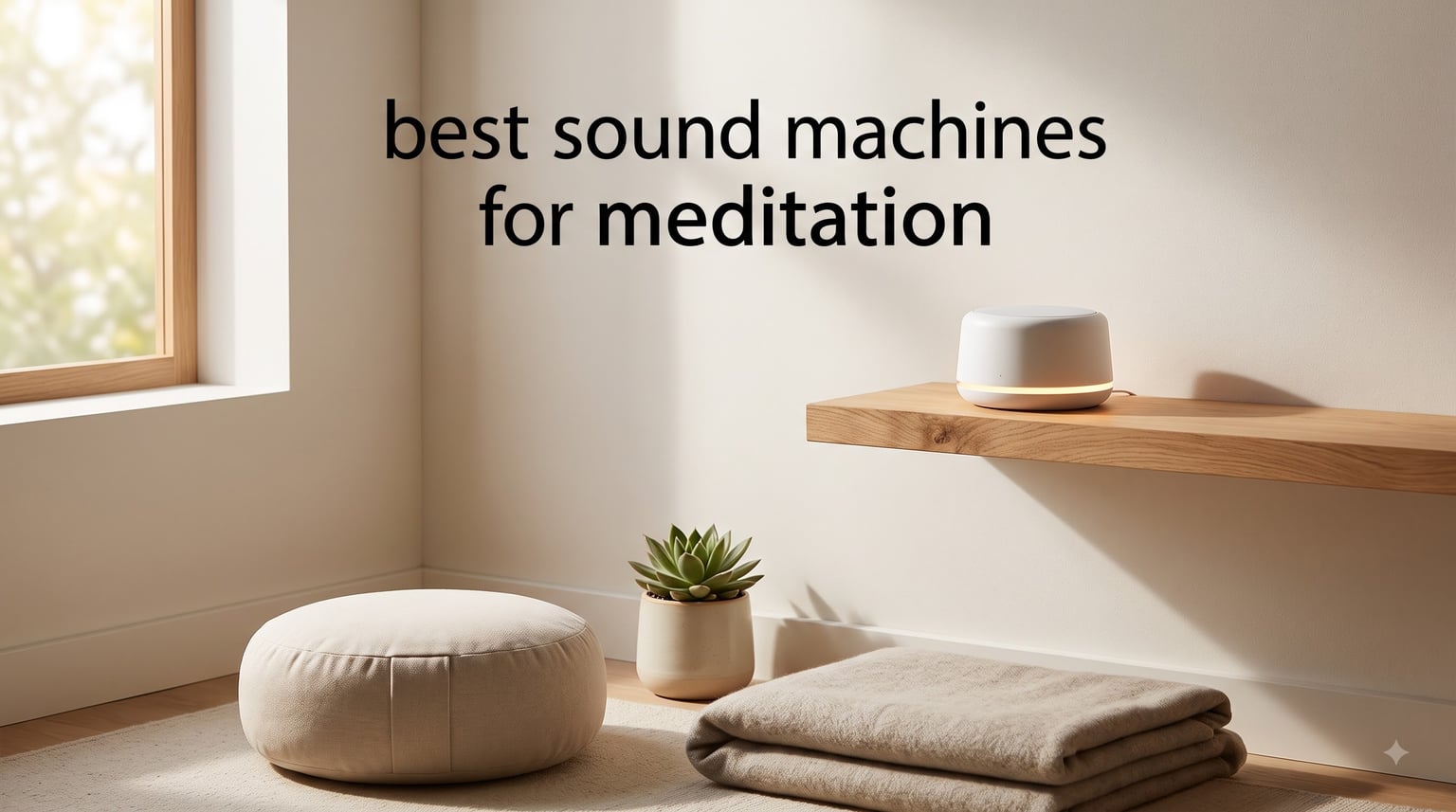 best sound machines for meditation