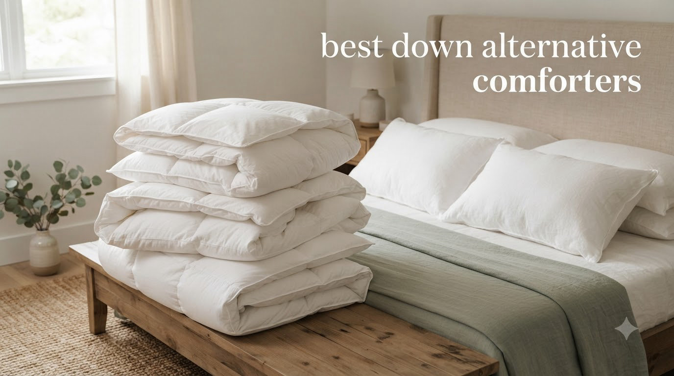 best down alternative comforters
