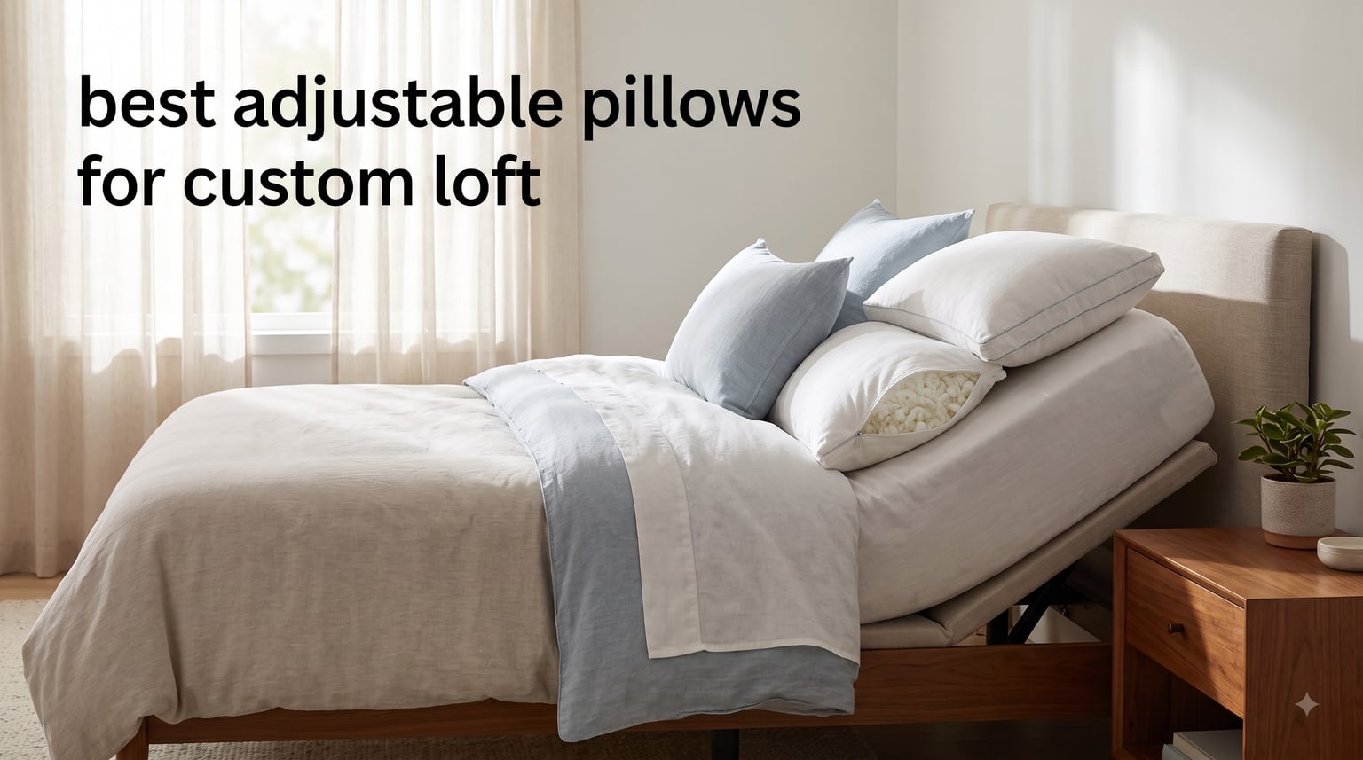 best adjustable pillows for custom loft