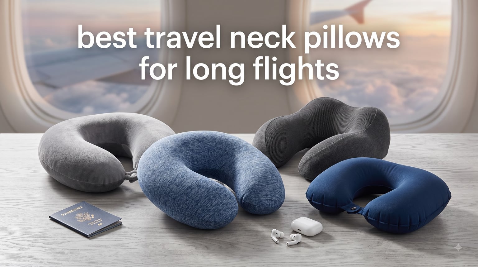 best travel neck pillows for long flights