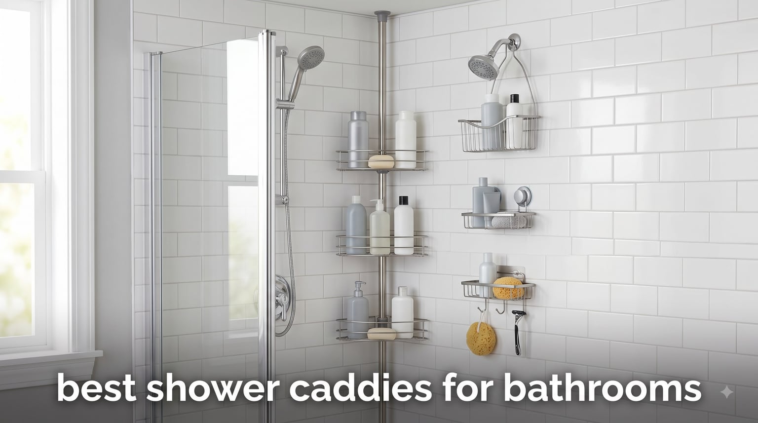 best shower caddies for bathrooms