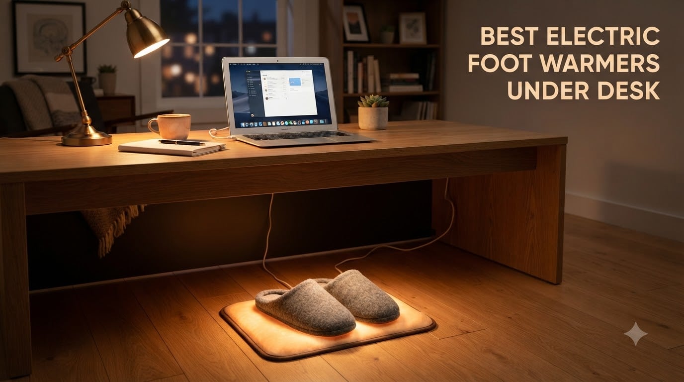 best electric foot warmers under desk