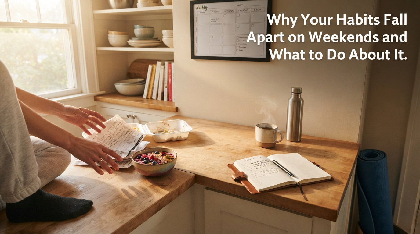 Why Your Habits Fall Apart on Weekends and What to Do About It