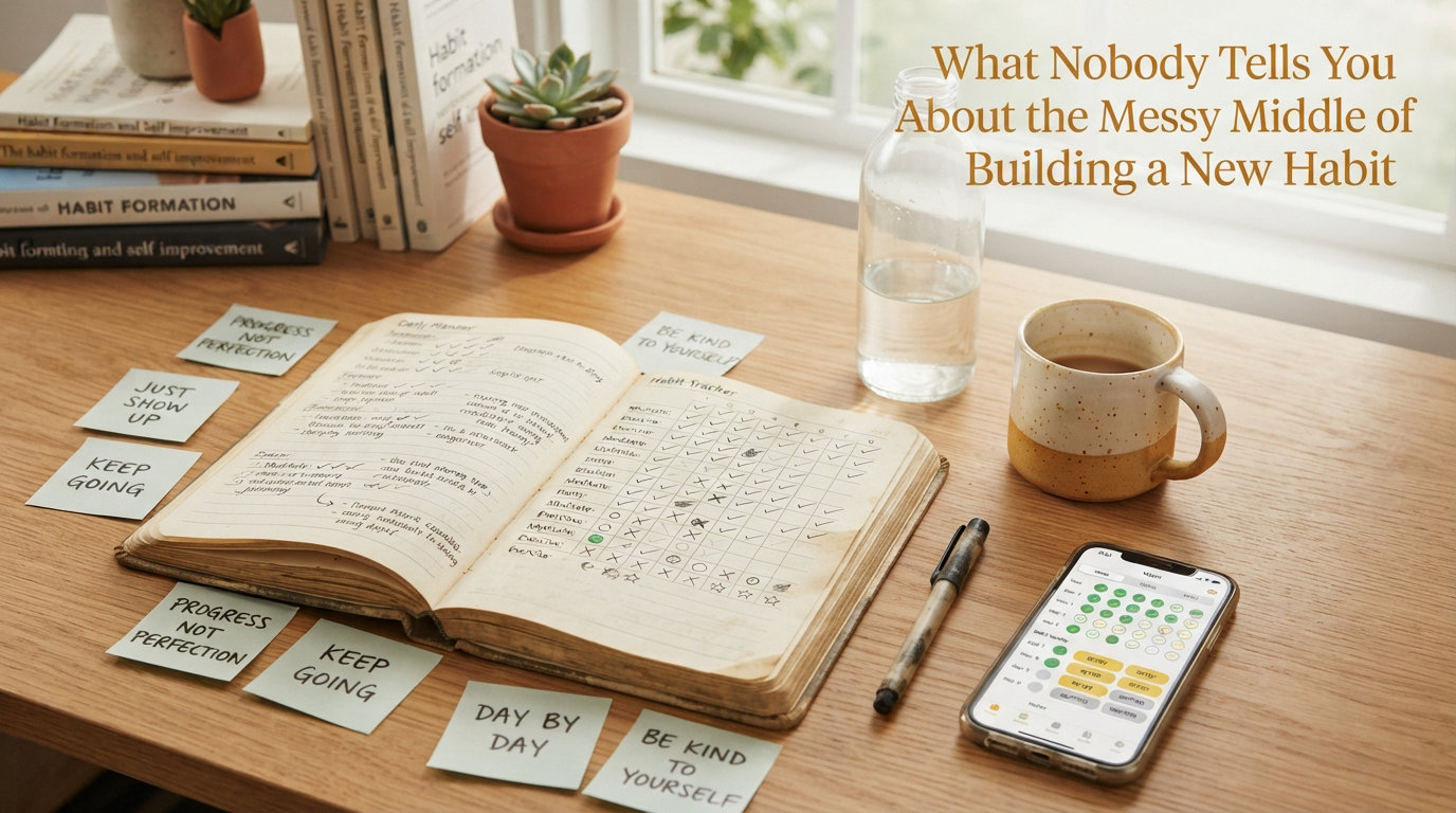What Nobody Tells You About the Messy Middle of Building a New Habit