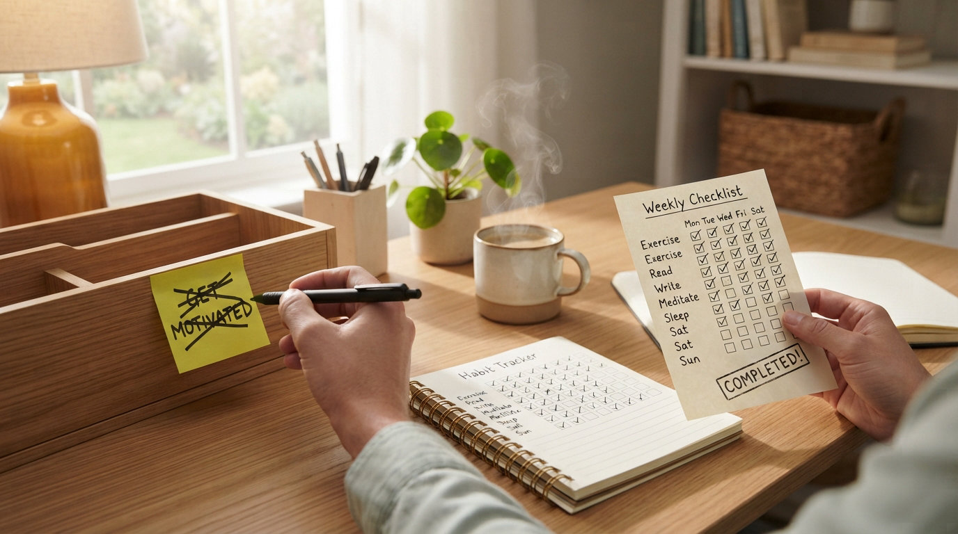 Why I Kept Failing at New Habits Until I Stopped Relying on Motivation