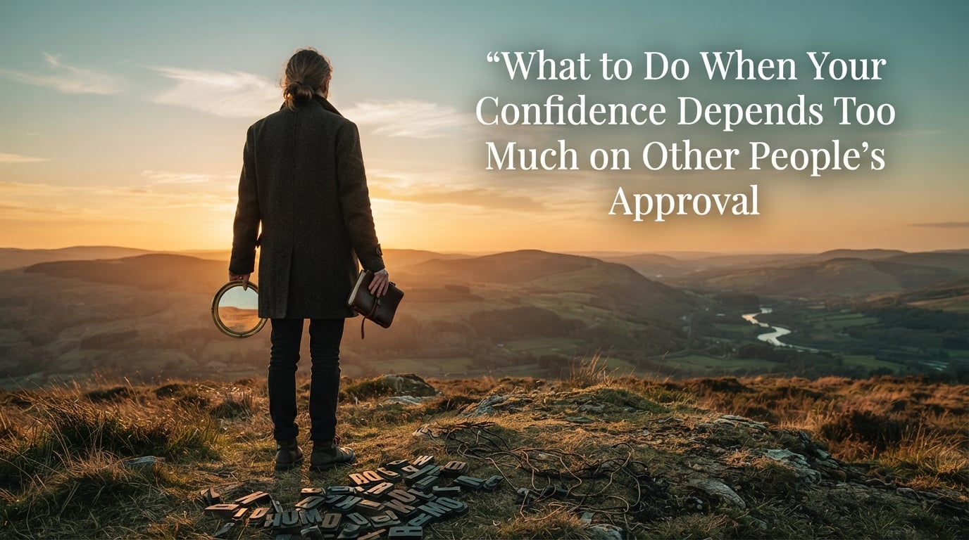 What to Do When Your Confidence Depends Too Much on Other People's Approval