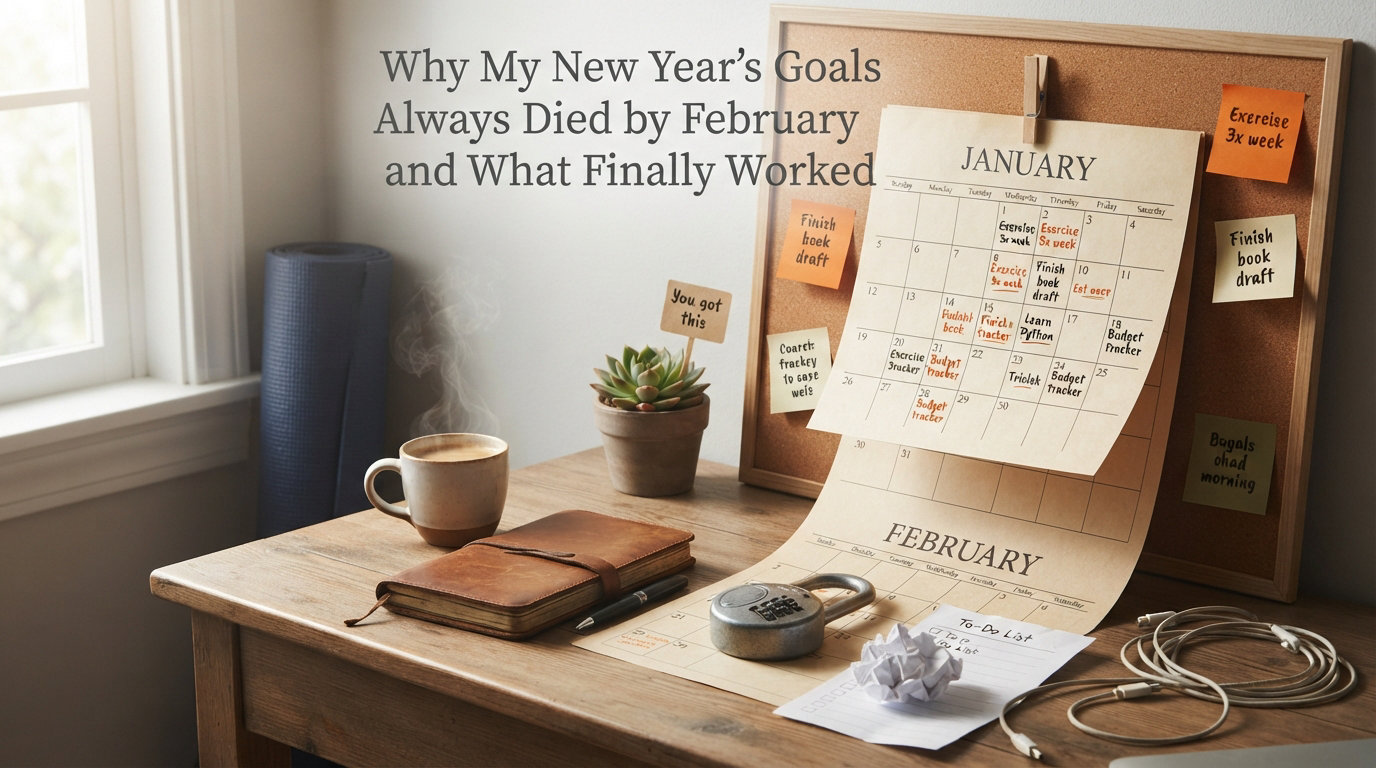 Why My New Year's Goals Always Died by February and What Finally Worked