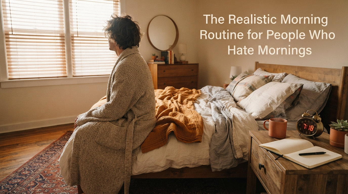 The Realistic Morning Routine for People Who Hate Mornings