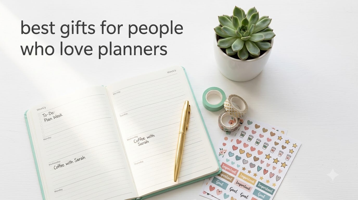 best gifts for people who love planners