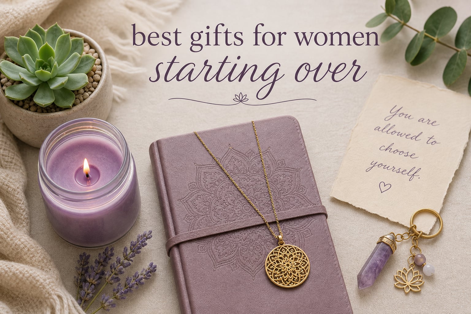 best gifts for women starting over