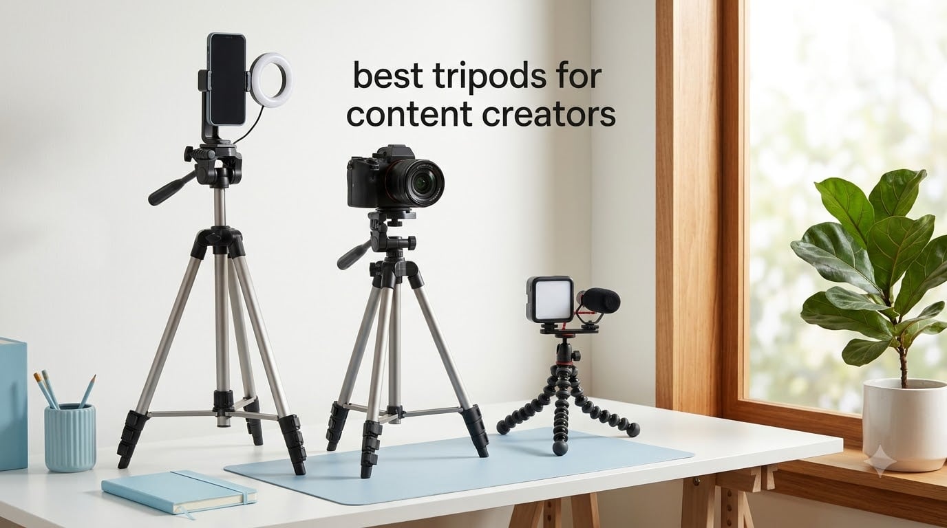 best tripods for content creators