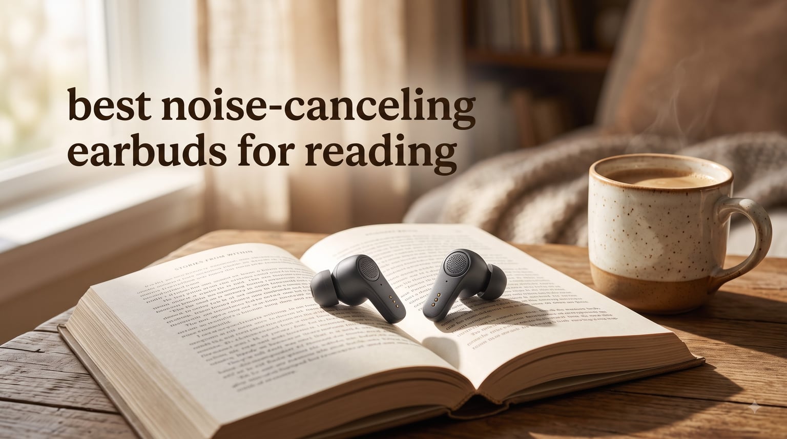best noise-canceling earbuds for reading