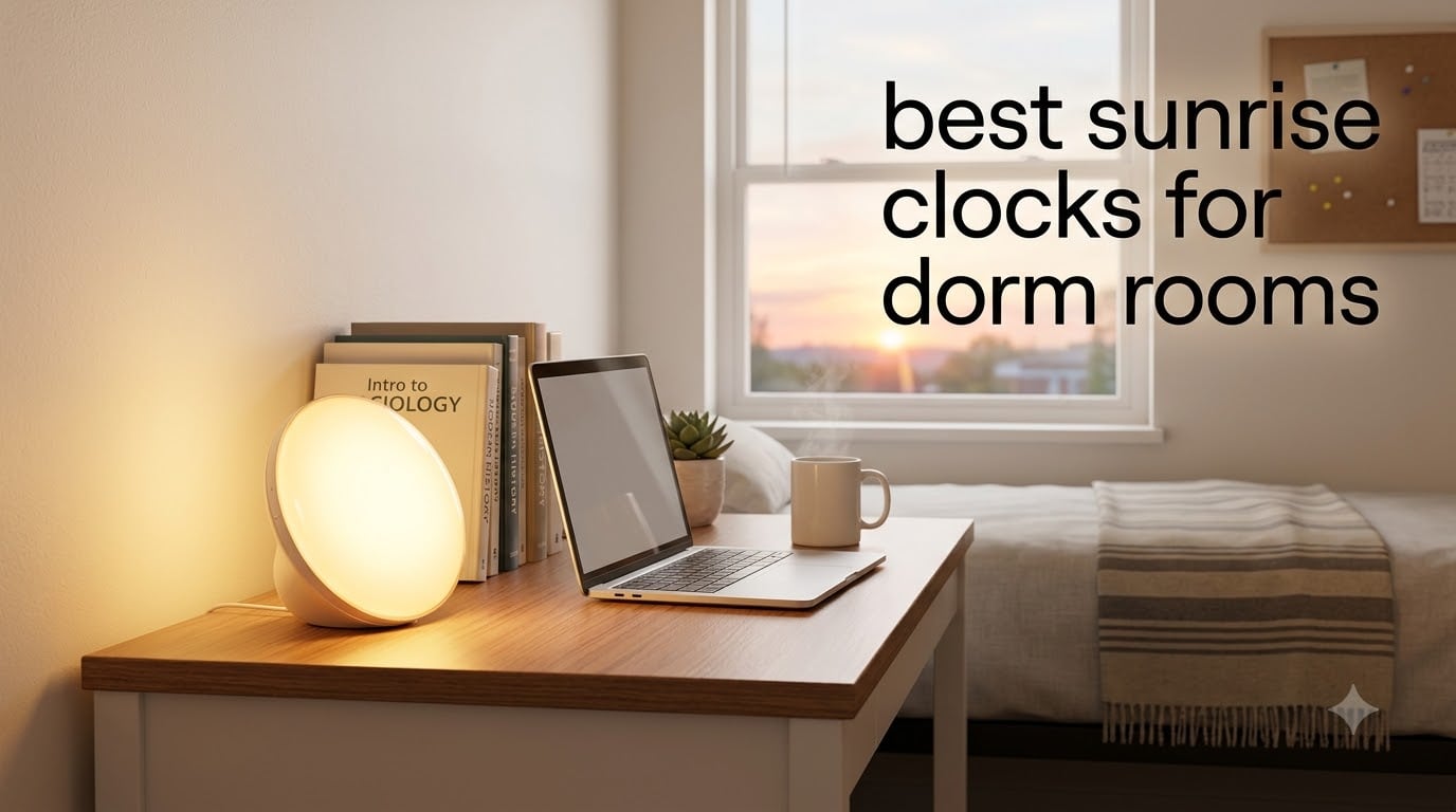 best sunrise clocks for dorm rooms