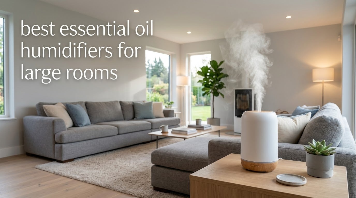 best essential oil humidifiers for large rooms