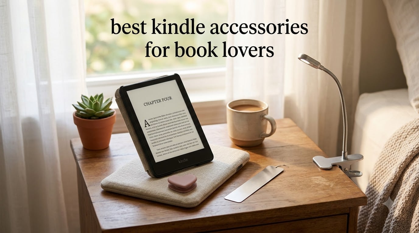 best kindle accessories for book lovers