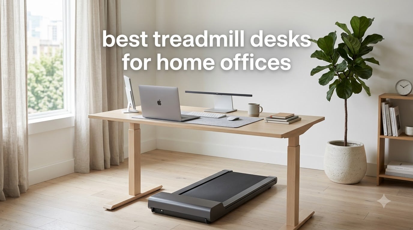 best treadmill desks for home offices