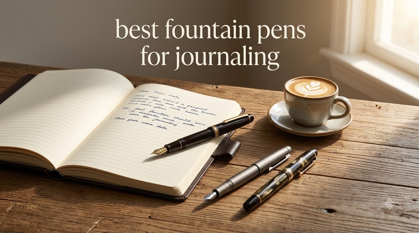 best fountain pens for journaling