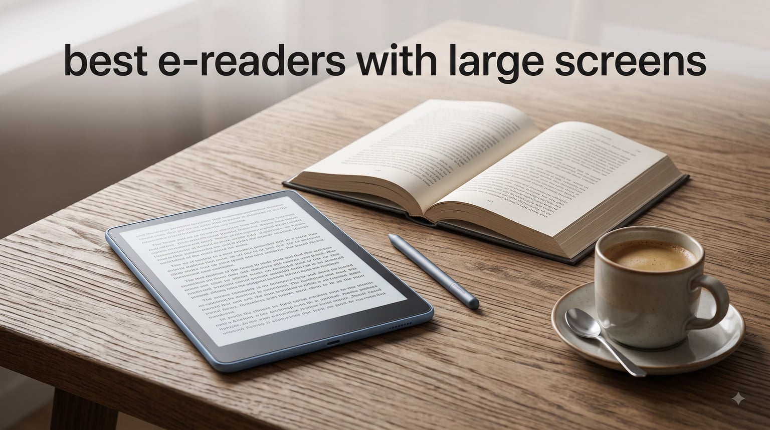 best e-readers with large screens