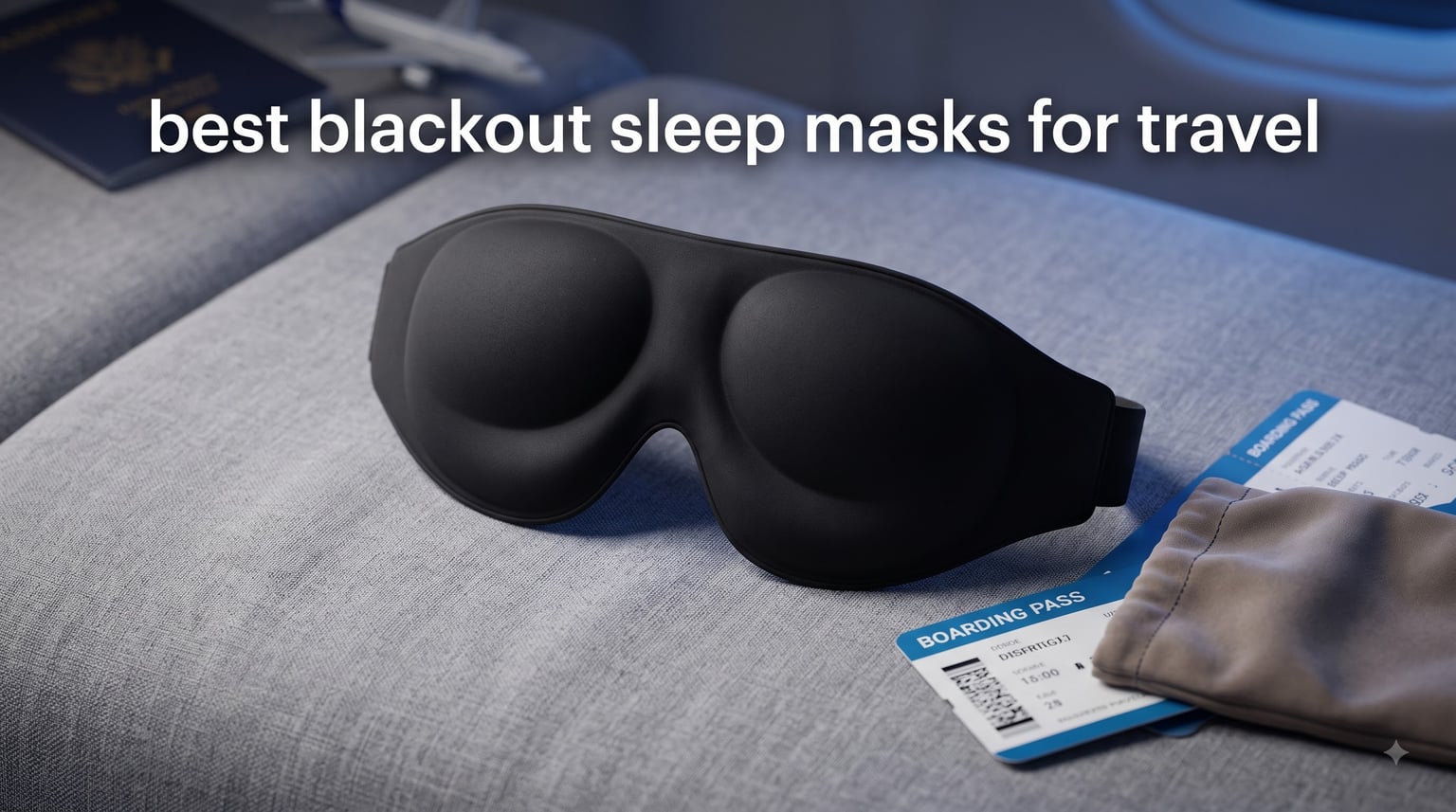 best blackout sleep masks for travel