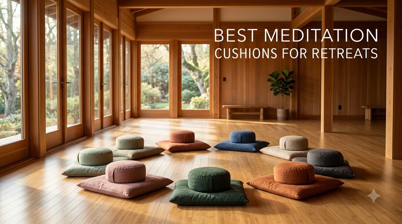 best meditation cushions for retreats